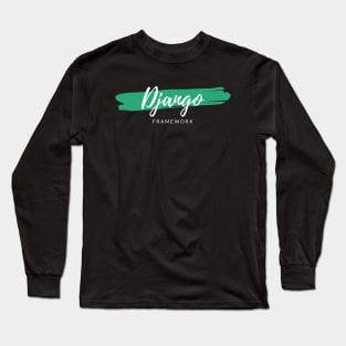 Django Framework Paint Smear Long Sleeve T-Shirt